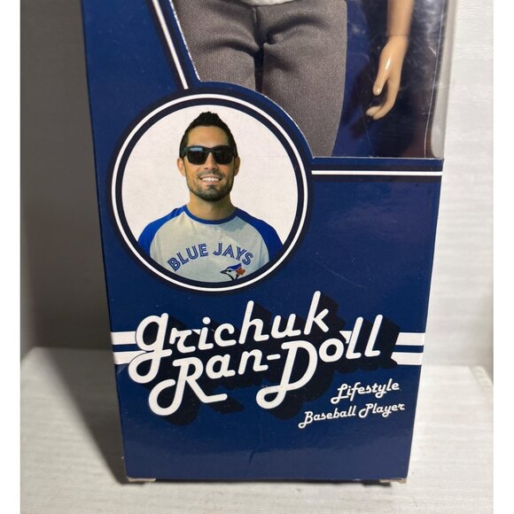 Randall Grichuk Ran-Doll Lifestyle Baseball Player Action Figure MLB Blue Jays - Picture 3 of 7